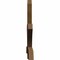 Ekena Millwork Davenport Rough Sawn Timber Gable Bracket, Western Red Cedar, 84"W x 53"H x 4"D x 6"F, 15/12 Pitch GBW084X53X0406DAV00RWR - alternate 5